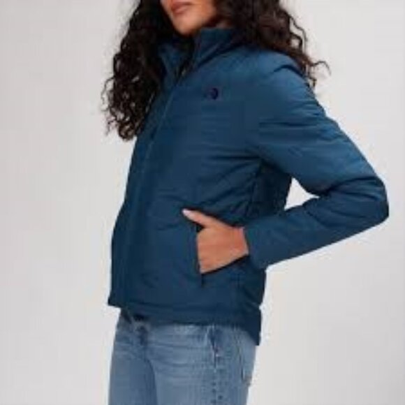 Women’s The North Face NWT Tamburello Jacket in Monterey Blue Size Medium - Picture 1 of 8